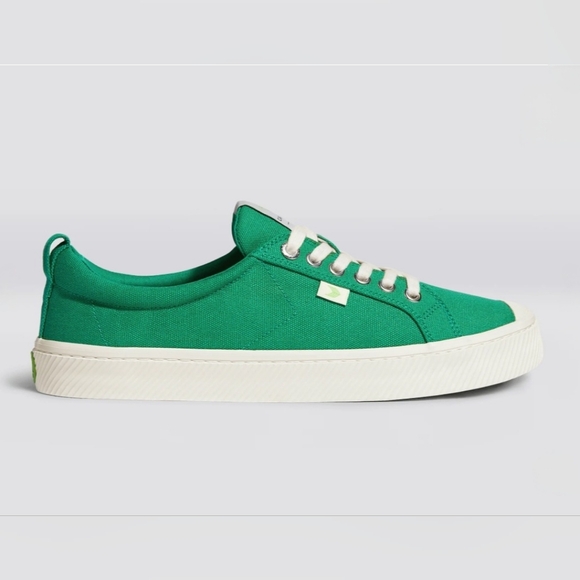 NIB Cariuma OCA Low Green Canvas - Size 9 - Picture 2 of 4